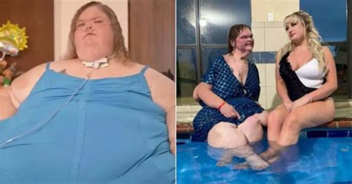 1000-Lb Sisters’ star Tammy Slaton shows off 440lb weight loss in swimsuit – fans react, ‘she looks creepy’