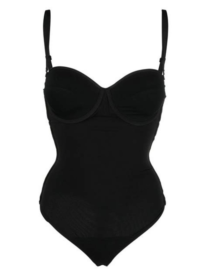 I’m a 34DDD and tried a shaping bodysuit from Amazon - it sucks everything in and holds the girls up, even with no bra