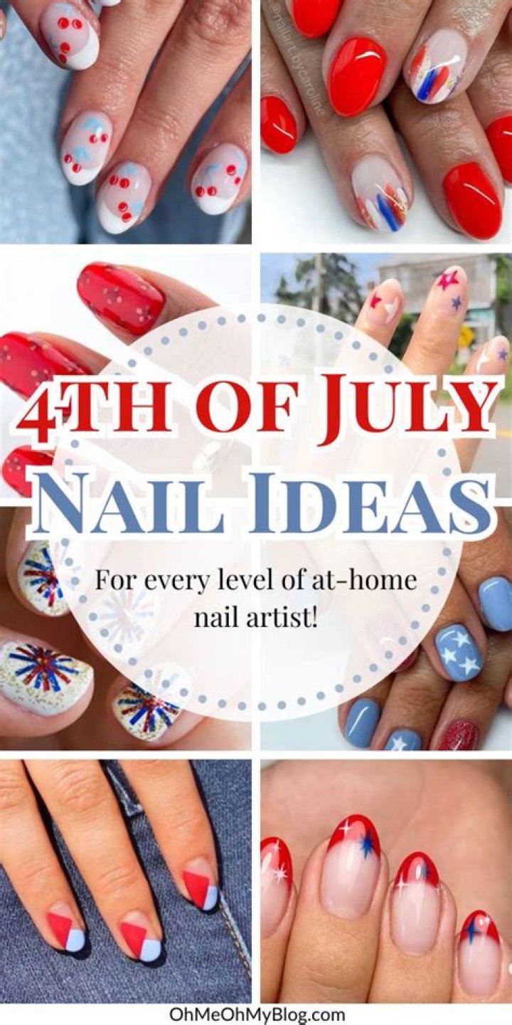 4th of July Nail Ideas: Polish Colors, Nail Art, More