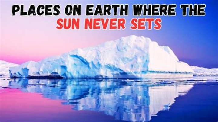 5 places on Earth where the sun never rises during winters