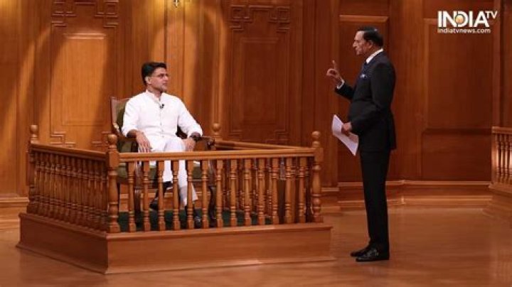 Did Congress lose elections because of Gehlot and his quarrels? Sachin Pilot tells Rajat Sharma – India TV