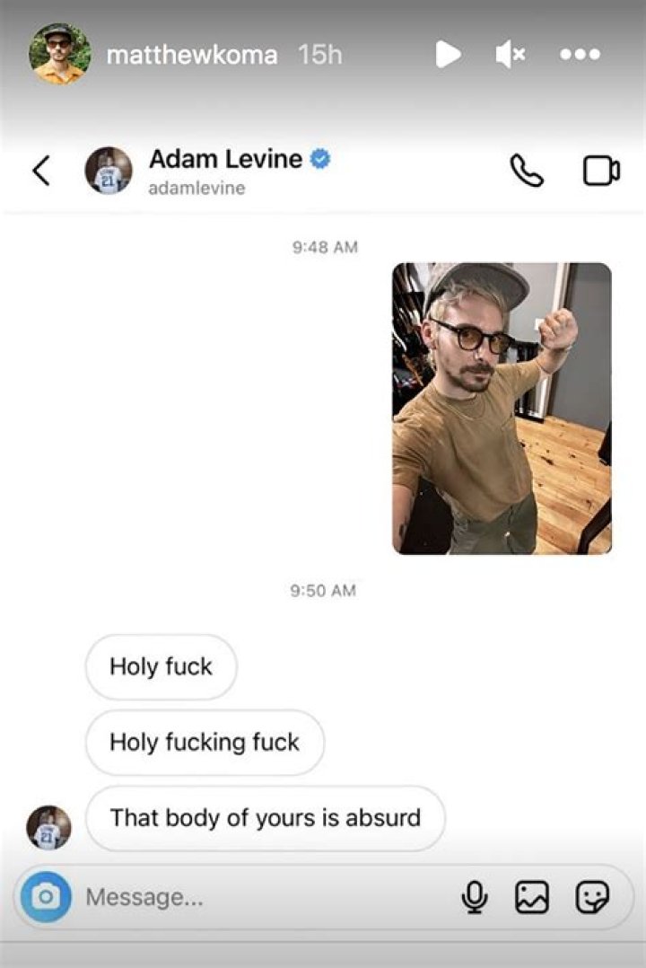 Adam Levine's alleged cheating DMs with model become viral meme