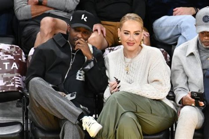 Adele Flashes Ring at Los Angeles Lakers Game With Rich Paul 