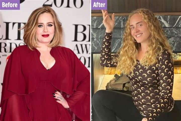 Adele almost unrecognisable as she shows off 7st weight loss and curly hair in incredible new picture