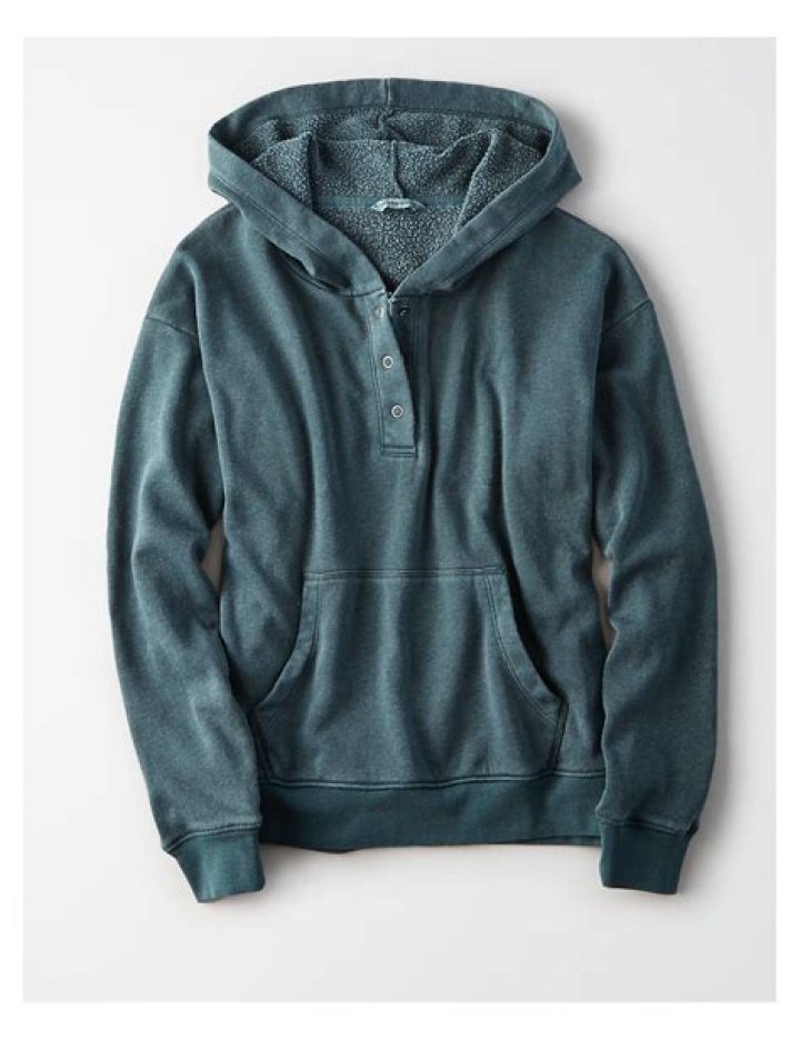 Aerie Down-To-Earth Henley Hoodie Is 40% Off in Every Color