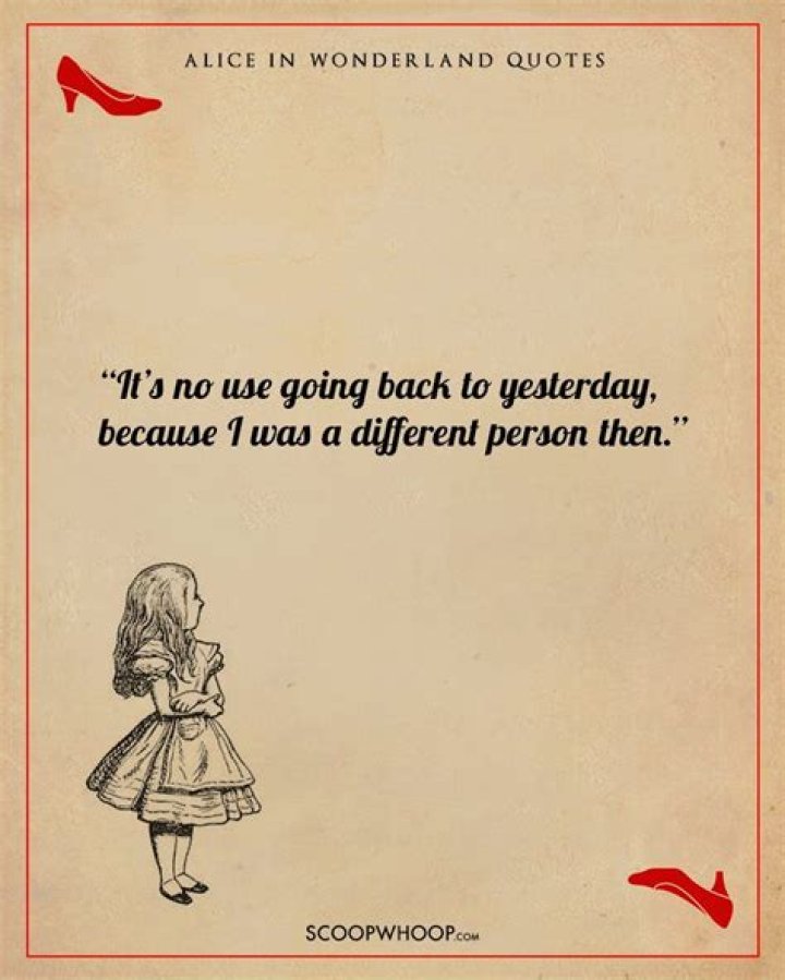 Nine famous Alice in Wonderland quotes