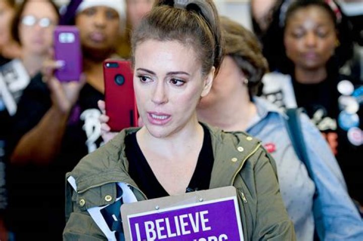 Alyssa Milano Cries Recalling Sexual Assault at Pop Star’s Concert