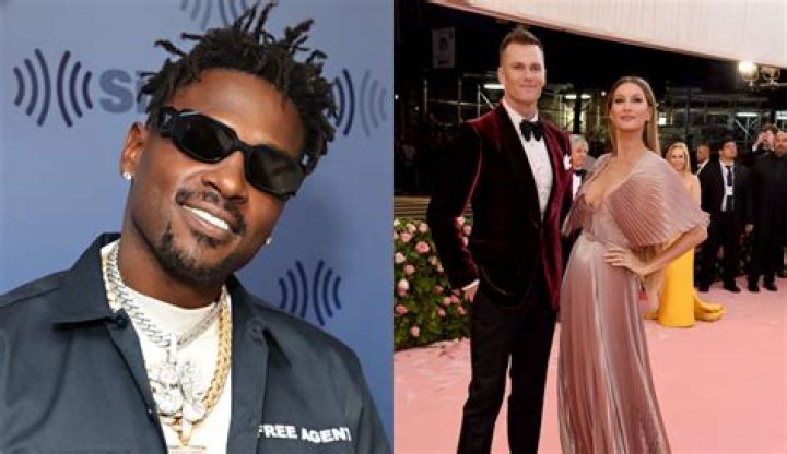 Antonio Brown's beef with Tom Brady continues as troubled NFL star shares bizarre photoshopped nude photo of Gisele