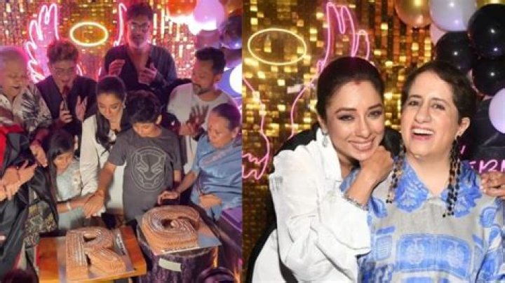 'Anupamaa' Rupali Ganguly celebrates her birthday on set with Gaurav Khanna, Sudhanshu Pandey, Madalsa Sharma – India TV