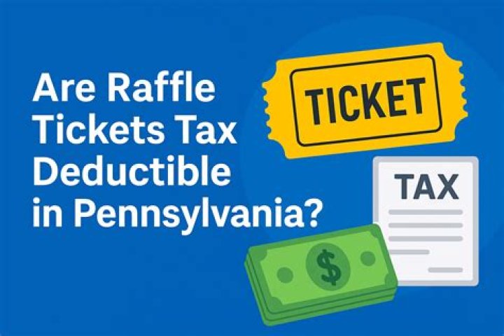 Question: Are Opportunity Drawing Tickets Tax Deductible