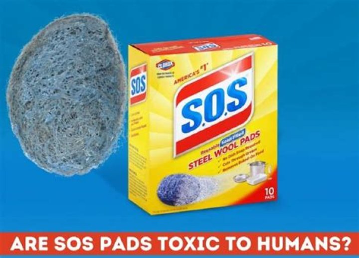 Are SOS pads toxic to humans?