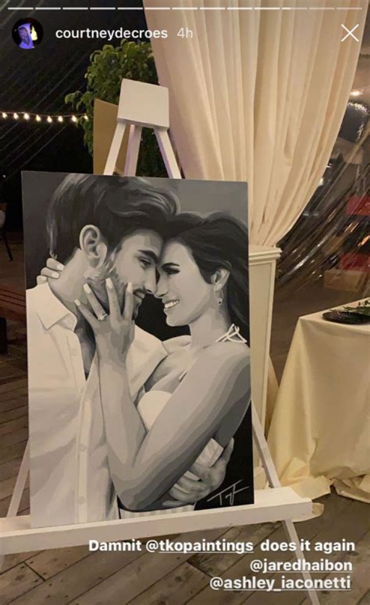 Ashley Iaconetti, Jared Haibon Celebrate Rehearsal Dinner With Pals