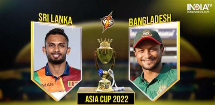 Live streaming details; When and where to watch SL vs Bangladesh on TV, online – India TV