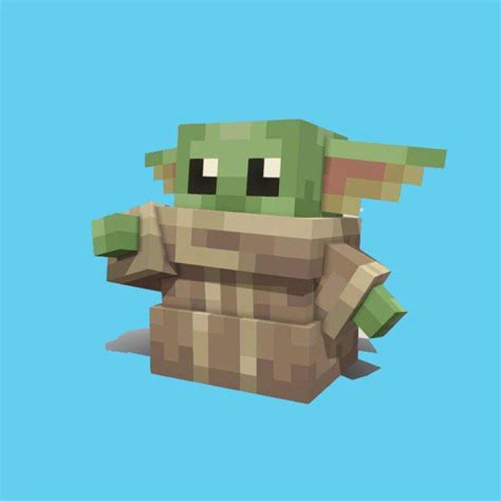 Where to Find Baby Yoda in the Minecraft Star Wars DLC