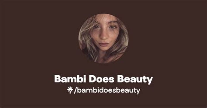 Bambi Does Beauty Share Her Instagram Tips And Journey To Success