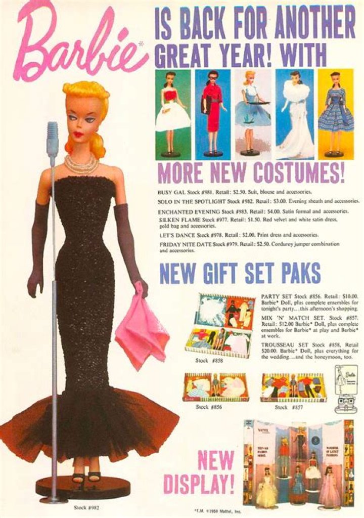 Barbie From The 50s: A Timeless Icon Of Fashion And Fun