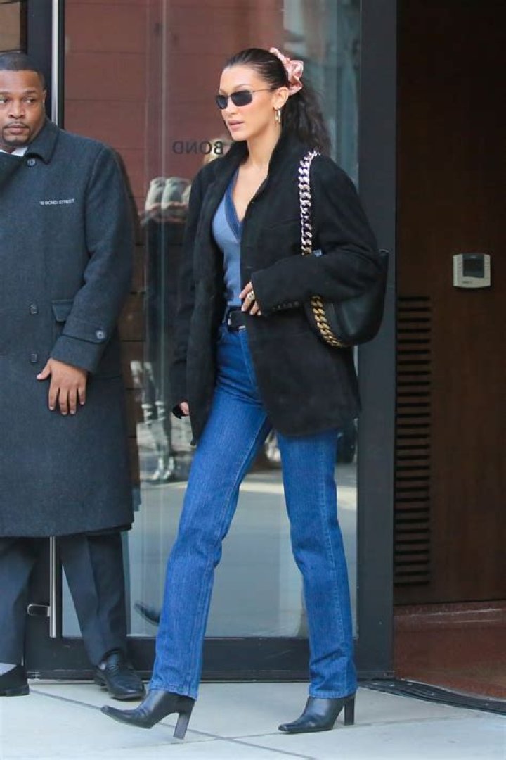 Bella Hadid Just Wore The Timeless Jeans That Are About To Be Everywhere In 2024