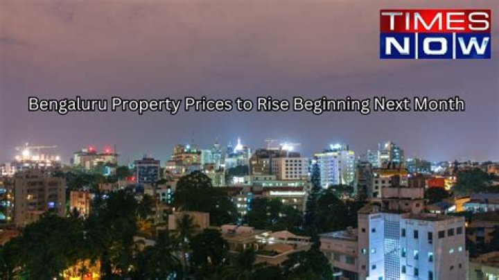 Bengaluru property rates to rise from October 1 know why what is guidance value – India TV