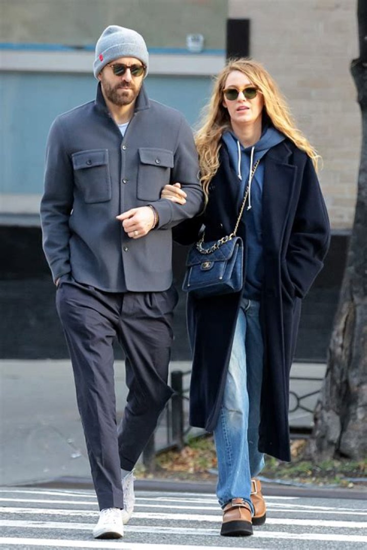 Blake Lively and Ryan Reynolds Rock Coordinated Fall Outfits