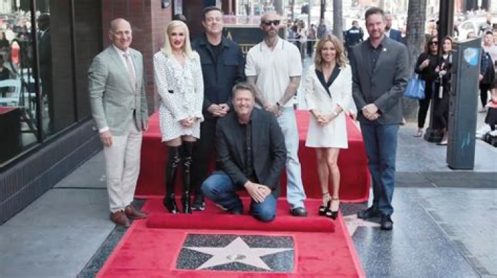 Blake Shelton Celebrates Gwen Stefani's Star on Hollywood Walk of Fame