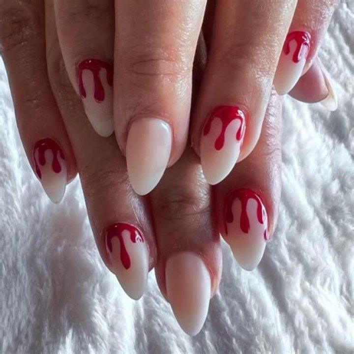 These Blood Drip Nails Are The Edgy Trend The Cool-Girls Are Wearing For Halloween