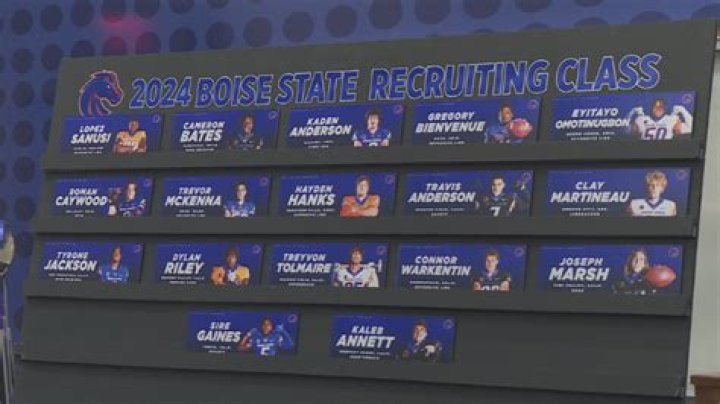 Boise State Football Coach Danielson welcomes new players
