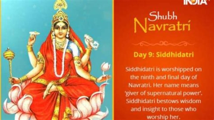 Happy Navratri Day 9: On Maha Navami worship Maa Siddhidatri