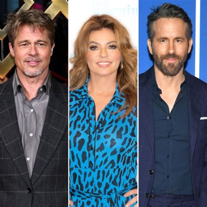 Brad Pitt Reacts to Shania Twain Singing About Ryan Reynolds