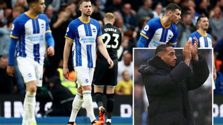 Brighton unveil £30m signing Joao Pedro at half-time... as fans demand he is subbed ON with Seagulls 3-0 down to Everton