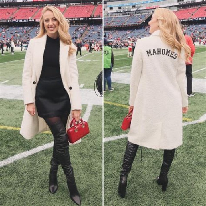 Brittany Mahomes’ Chic Wool Coat Is Perfect for Game Day