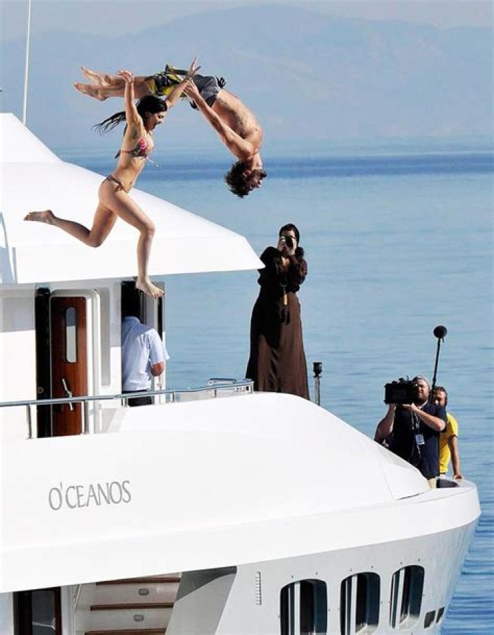 Brody Jenner and Kylie Jenner Do Flips Off Yacht in Greece: See the Incredible Picture!