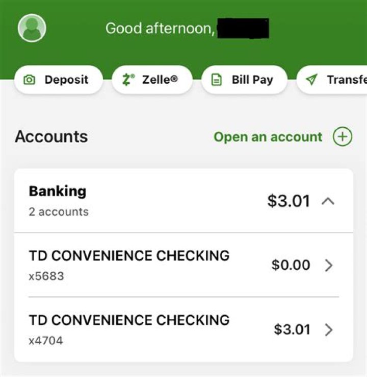 Quick Answer: Can Td Bank With Draw 5
