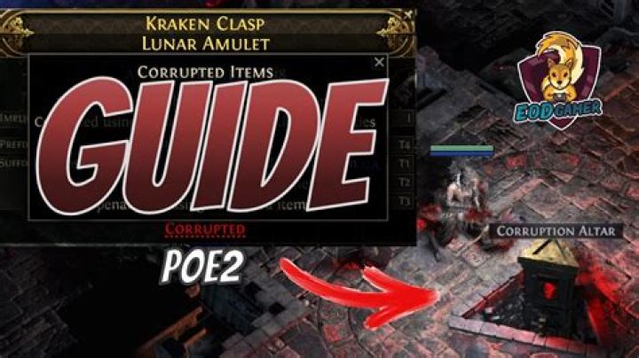Quick Answer: Can You Craft Corrupted Items Poe