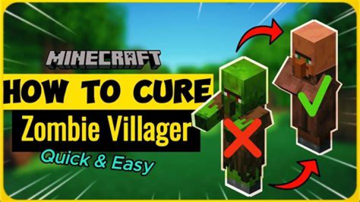 Quick Answer: Can You Cure Normal Zombies In Minecraft