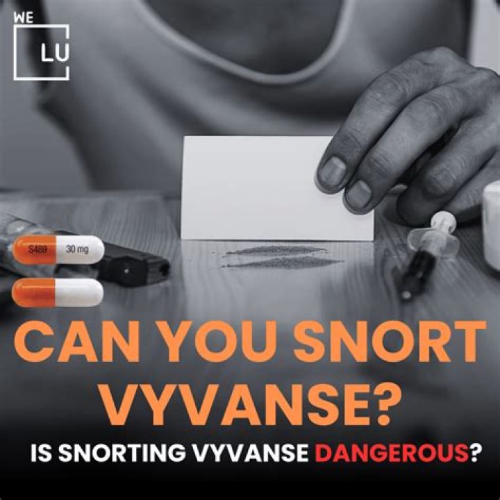 Exploring The Risks And Realities Of Snorting Vyvanse