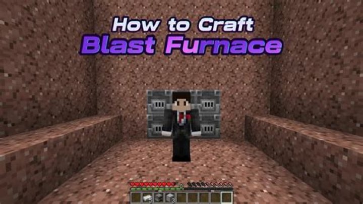 Quick Answer: Can't Craft A Blast Furnace