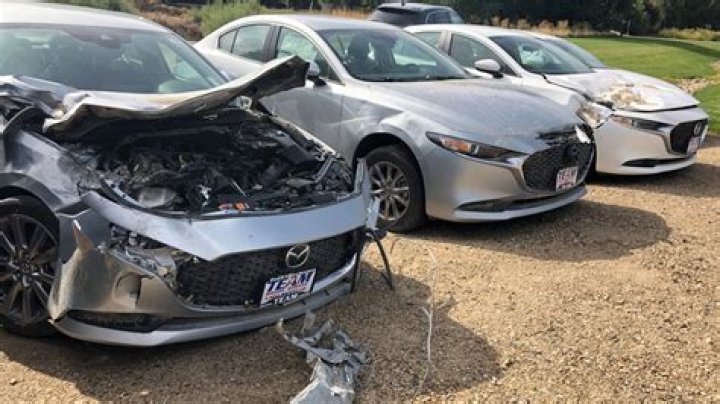 Car crashes into Caldwell car dealership, leaving thousands of dollars in damage