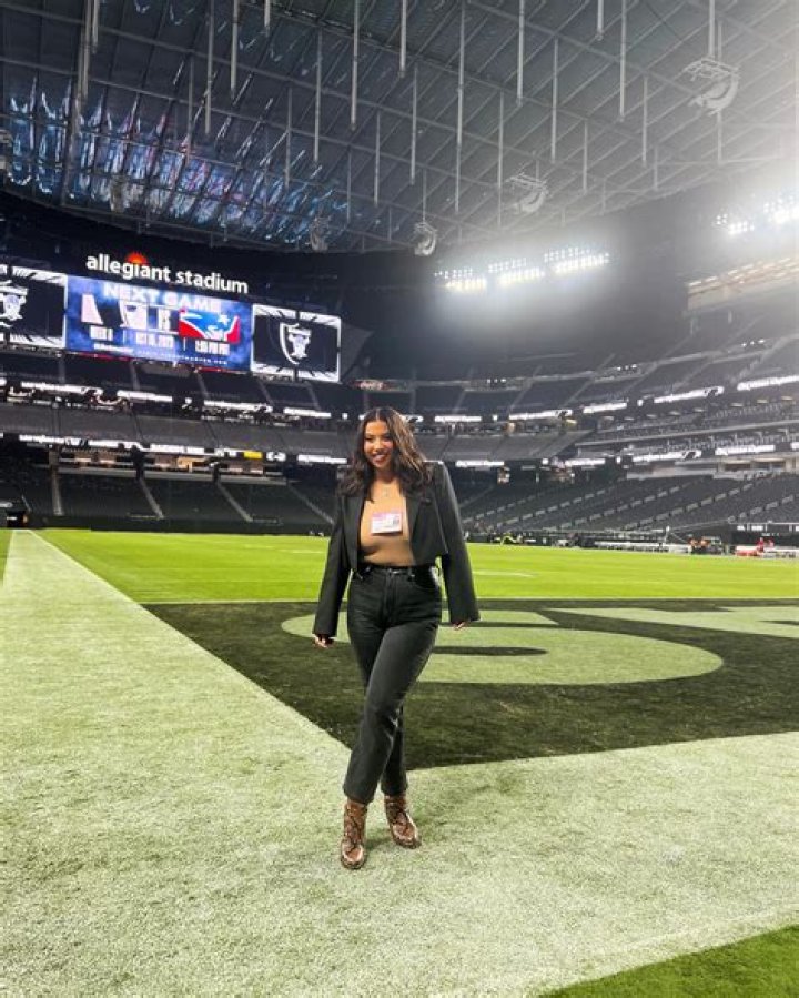 Meet Carmen Vitali, NFL reporter who's starred on Kay Adams show and leaves fans blown away with 'fire' look
