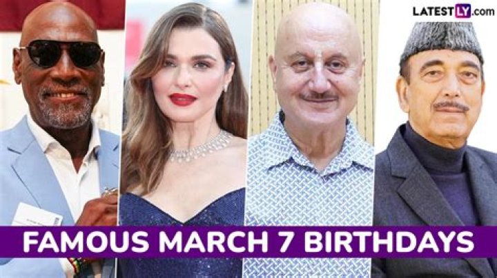 Famous Faces: Celebrating Celebrities Born On March 13