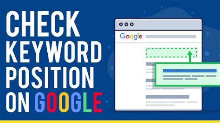 A Complete Guide On How To Check Google Keyword Position.