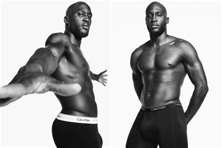 Chelsea exile Romelu Lukaku shows off ripped physique and six-pack as he poses in Calvin Klein underwear