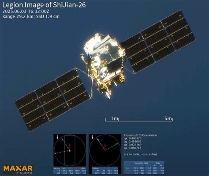 China’s Shijian-21 towed dead satellite to a high graveyard orbit