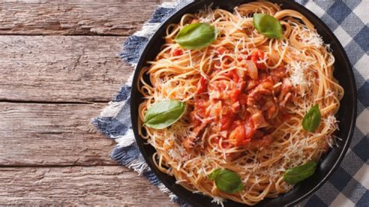 Chorizo and bacon pasta bags recipe - cooking ideas from the Batch Lady