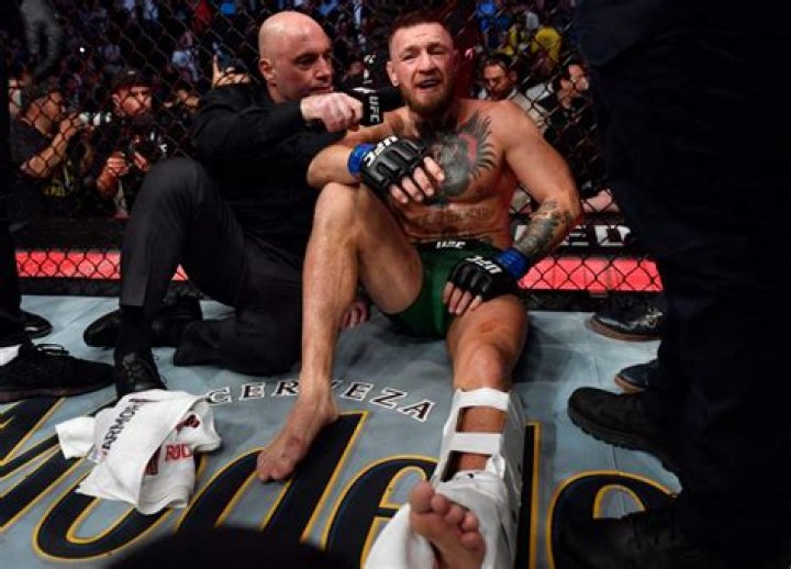 Conor McGregor's coach 'miffed' by Notorious being interviewed by Joe Rogan after horrific UFC 264 leg break