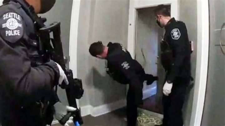 Cops launch urgent probe after shocking video shows hotel guests stripping entire room of everything they could carry