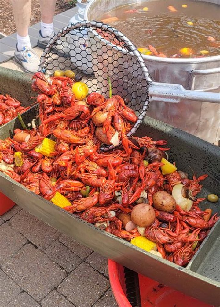 Crawfish boils are how we kick off summer back home. You can't replicate that in New York.