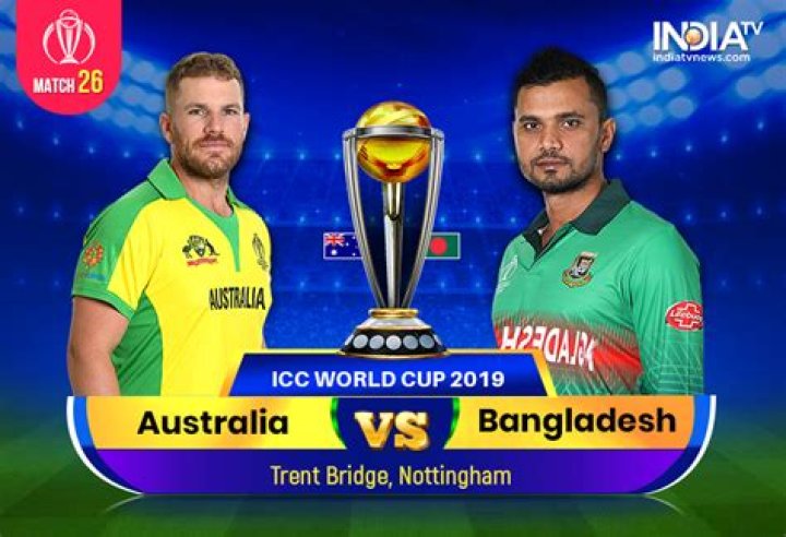 Watch AUS vs BAN Live Match online on Hotstar Cricket, Star Sports 1, Gazi TV live tv streaming, Rabbithole live cricket, Doordarshan Bangladesh live, GTV Live cricket – India TV