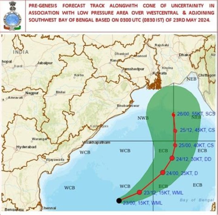 Depression in Bay of Bengal to develop into cyclonic storm by Monday: IMD – India TV