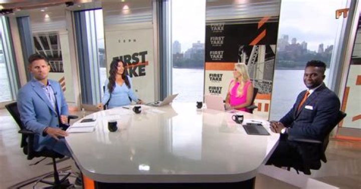 ESPN star filling in for Stephen A Smith looks away in disgust at Amber Wilson's controversial take