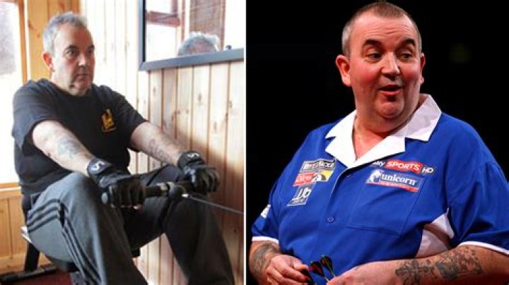 Darts legend lost five stone after changing diet and using home gym.. and it helped him win final ever world title